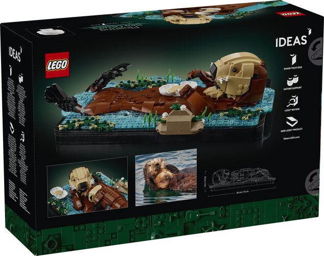 LEGO® Ideas 21366 Plávajúce morské vydry