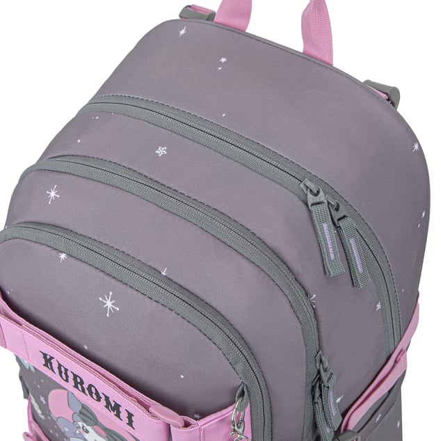 BAAGL SET 3 Skate Kuromi Grey: Rucksack, Federmäppchen, Sporttasche GRS