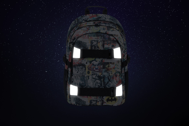 BAAGL SADA 3 Skate Batman Comics: Rucksack, Federmäppchen, Tasche