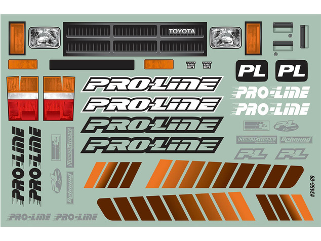 Pro-Line karoserija 1:10 Toyota HiLux SR5 1985 (gusjeničar 313 mm)