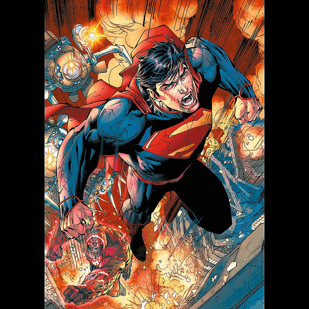 Trefl Puzzle 1000 Superman in Aktion