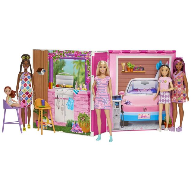 Mattel Barbie Puppenhaus mit Puppe