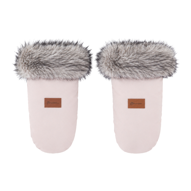 PETITE&amp;MARS Set zimska vreća Arctic 4u1 + rukavice za kolica Fjora Rose Petal