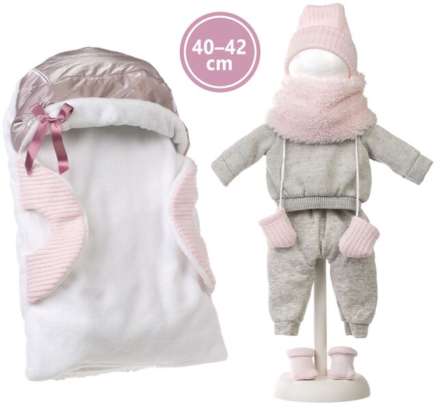 Llorens 424P BABY ENZO &amp; JULIA - realistická bábika so zvukmi a mäkkým telom