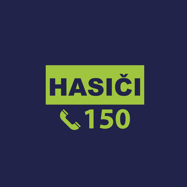 Detský kostým hasič s českou potlačou (M)