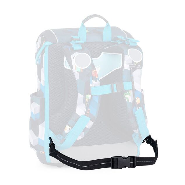 Čierny bedrový pás Topgal TOP 24022