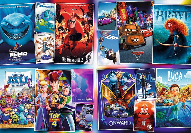 Trefl Pixar 6000 puzzle + poster included