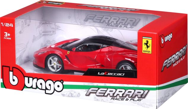 Bburago 1:24 Ferrari La Ferrari Rot