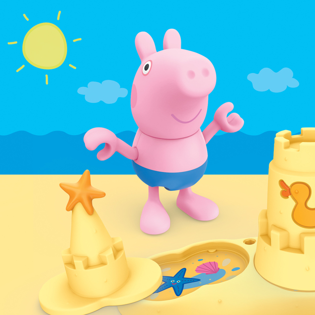 HASBRO - Pujsa Pepa bratje in sestre na plaži