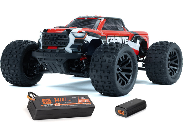 Arrma Granite Grom 1:18 4WD Smart RTR crveni