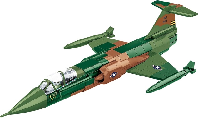 Cobi Vietnam War Lockheed F-104 Starfighter, 1:48, 430 k