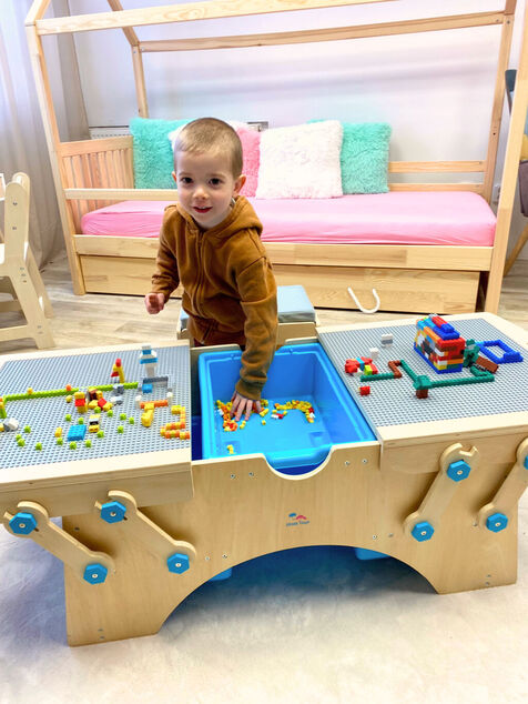 2Kids Toys Hrací stôl pre stavebnicu