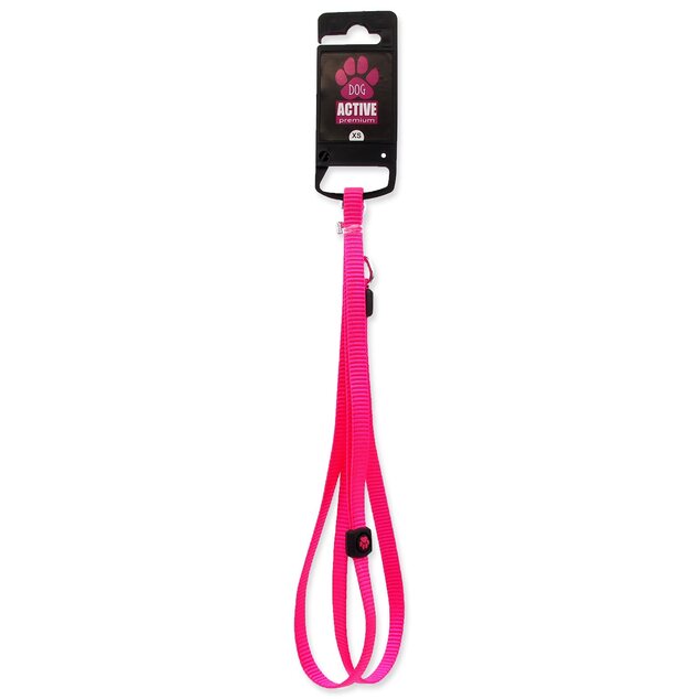 Vodítko Active Dog Premium XS ružové 1x120cm