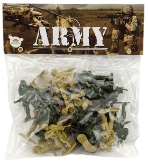 Set soldat 100g plastic CZ design