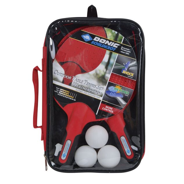 Donic-Schildkröt – outdoorový vodeodolný set na stolný tenis
