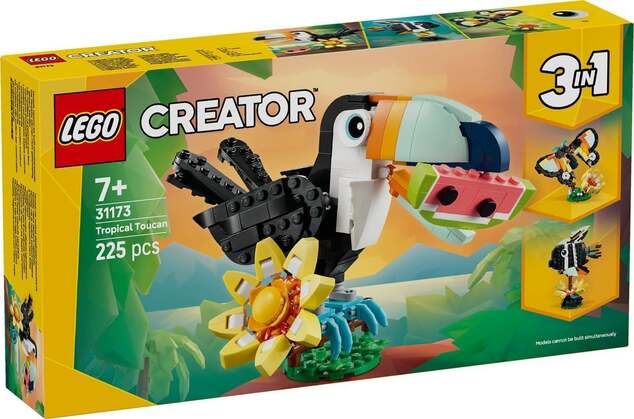 LEGO® Creator 3 u 1 31173 Divlje životinje: Tropski tukan