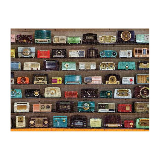 Galison Puzzle Vintage Radio 1000 komada