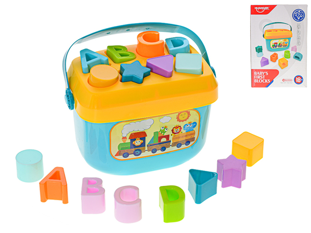 Umetak 20x12x13cm sa brojevima i oblicima 16 kom