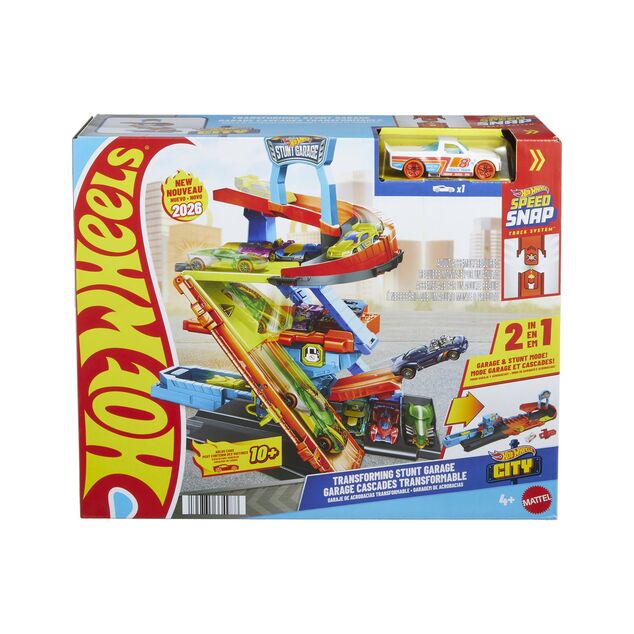 Mattel Hot Wheels City garage Stunt