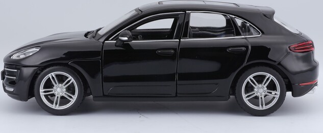 Bburago 1:24 Plus Porsche Macan Schwarz