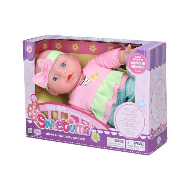 Bábätko mäkké hovoriace 28 cm