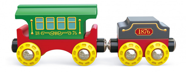 Hape Retro gőzmozdony fény- és hangeffektekkel