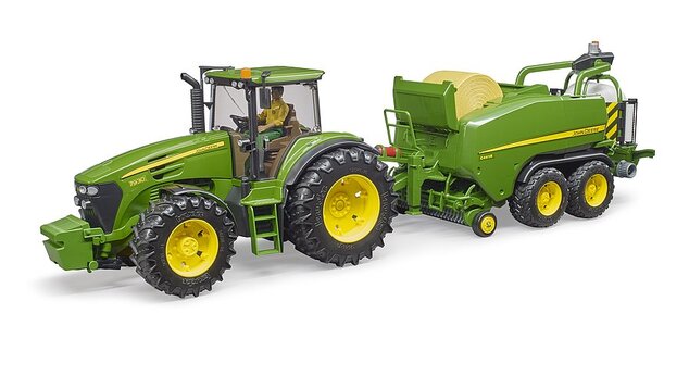 Bruder 02032 John Deere vysokotlakový baliaci lis C441R