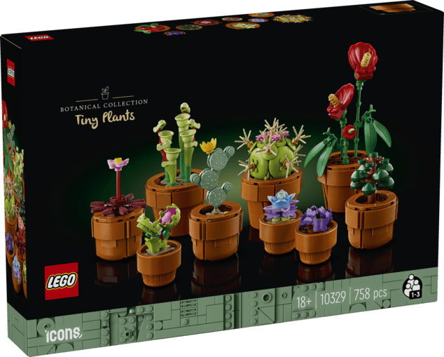 LEGO® Botanicals 10329 Miniatúrne rastliny