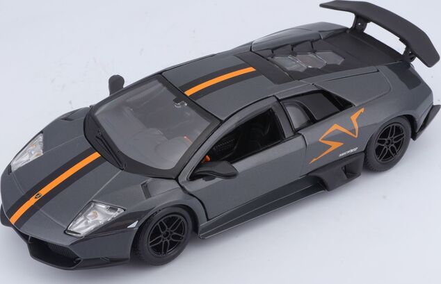 Bburago 1:24 Lamborghini MURCIELAGO LP 670-4 SV Metallic Grau