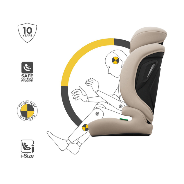 KINDERKRAFT Autosedačka Comfort Up 2 Plus i-Size (76-150 cm) Beige