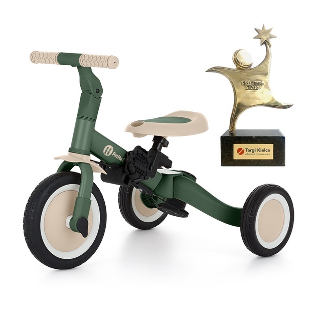 PETITE&amp;MARS Trojkolka multifunkčná 5v1 Turbo Misty Green
