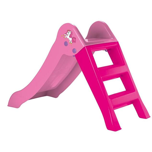 Mon premier toboggan rose