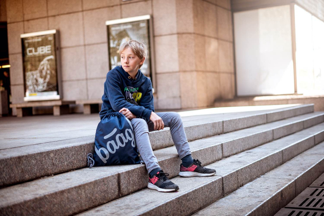 Geantă pentru skateboard BAAGL albastră