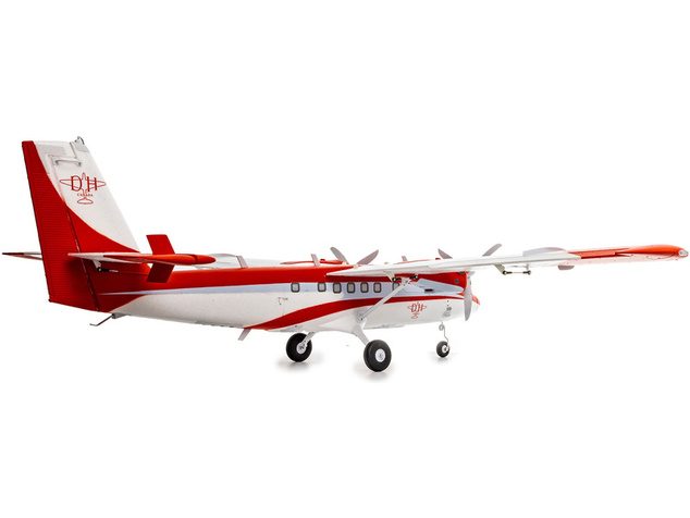 E-flite DHC-6 Twin Otter 1.4m AS3X+ SAFE Select BNF Basic, plaváky