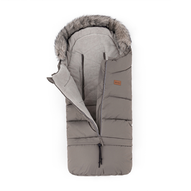 PETITE&amp;MARS Set zimska vreća Arctic 4u1 + rukavice za kolica Fjora Mocha Mousse