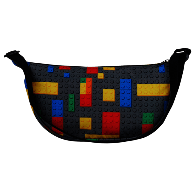 LEGO Colorful Bricks - grande borsa a tracolla