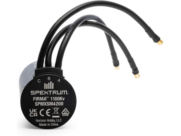 Spektrum motor striedavý Firma 5687 1100ot/V 4P 8mm