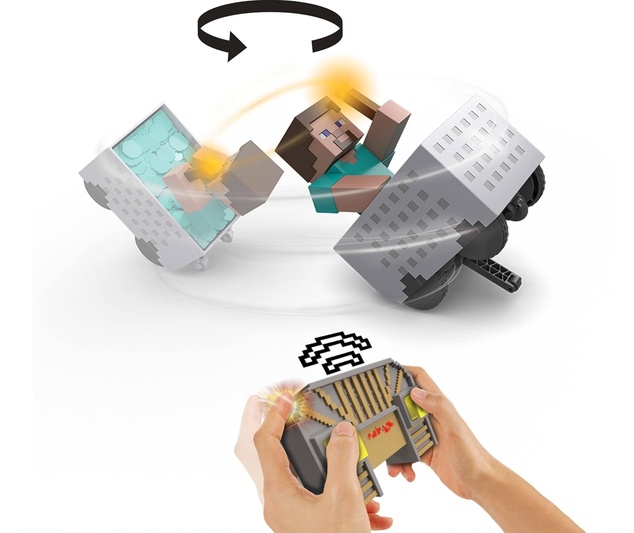 Mattel MINECRAFT RC Minecart mit Steve