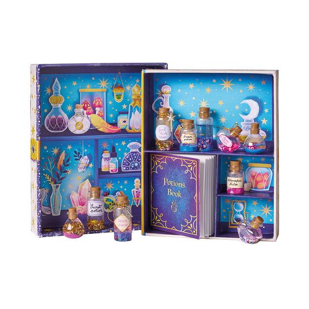 Janod Atelier Kit creativ DIY Make it yourself Magic elixir Scoala de magie