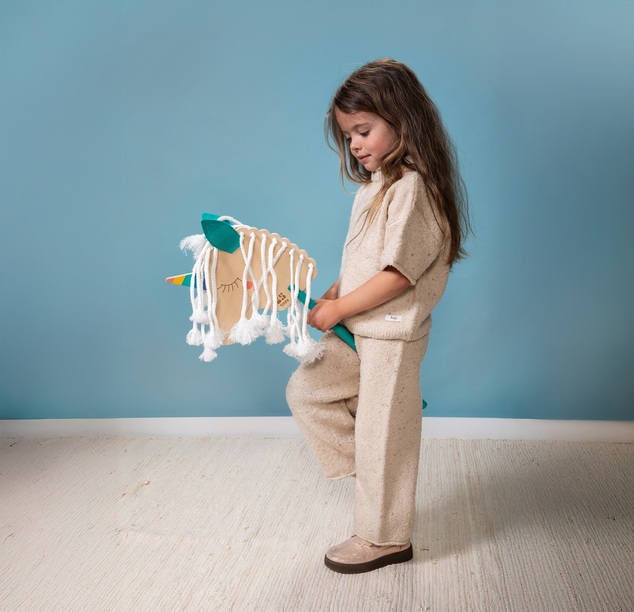 BS Toys Hobby koník - jednorožec