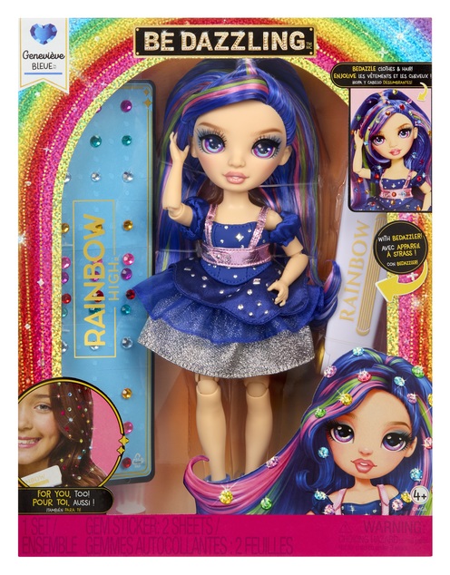 Rainbow High Be Dazzling Fashion bábika - Genevieve Bleue (Blue)
