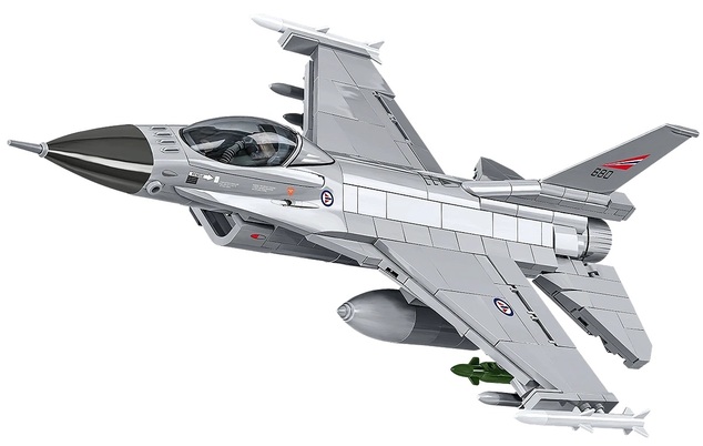 Cobi F-16 Fighting Falcon Norvegian, 500 k, 1 f