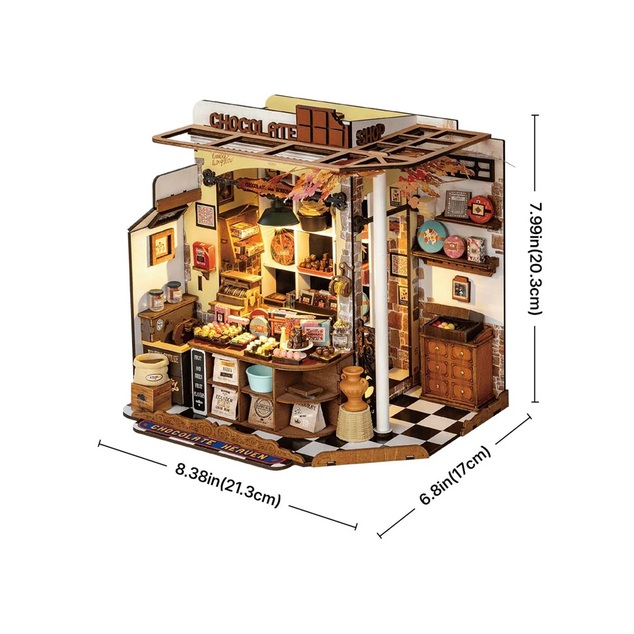 RoboTime Miniatúra domčeka Henryho čokoládovňa