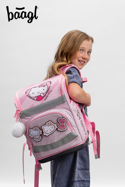 BAAGL Cartella Scolastica Zippy Plus Hello Kitty Sweet Leopard GRS