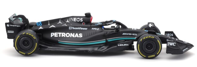 Bburago 1:43 RACE Formula F1 - Mercedes-AMG F1 W15 Performance (2024) #63 (George Russel)