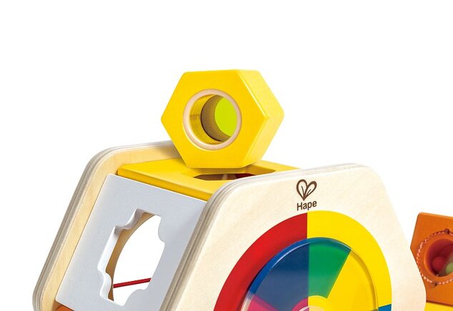 Hape Drevená vkladačka s geometrickými tvarmi