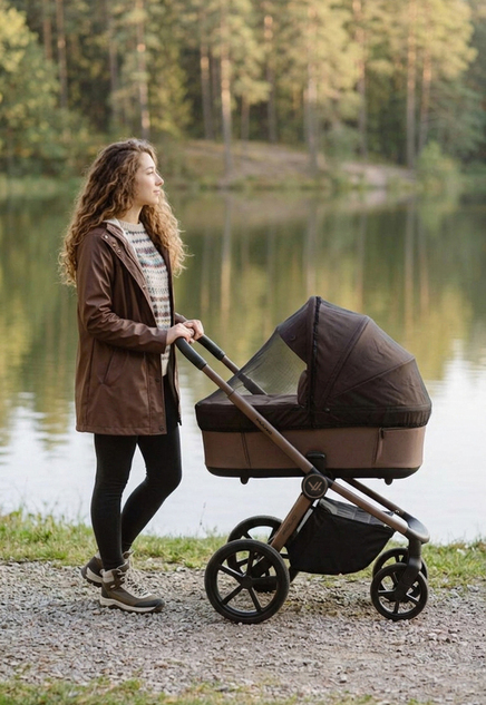 MUUVO Kombikinderwagen 2in1 Fold Cocoa