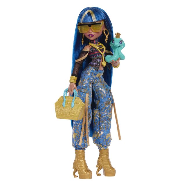 Mattel Monster High muñeca monstruo, Cleo De Nile, JHK32