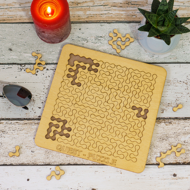 EscapeWelt Holzpuzzle Herausforderung