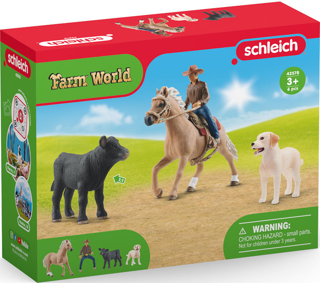 Schleich Westernové jazdecké dobrodružstvá